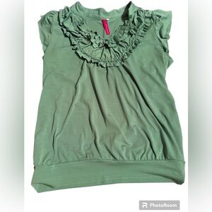 Heart Soul Green Top